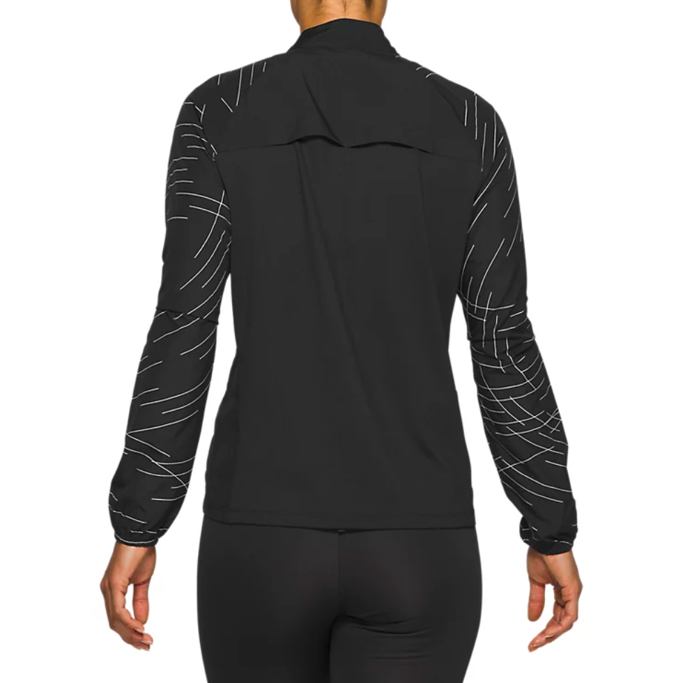 Вітрівка бігова жіноча ASICS NIGHT TRACK JACKET 2012A836-001