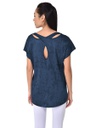 Жіноча футболка Bilcee TB20WL07S8075_1028 Темно-блакитний