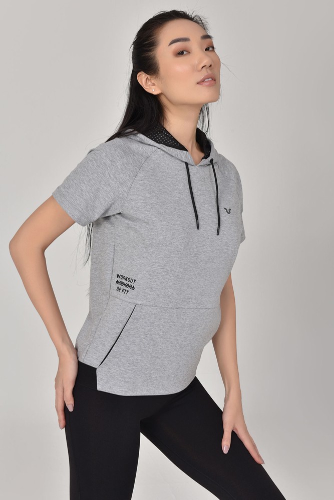 Толстовка жіноча Bilcee KADIN KAPÜŞONLU SWEAT TBWL8047-1061