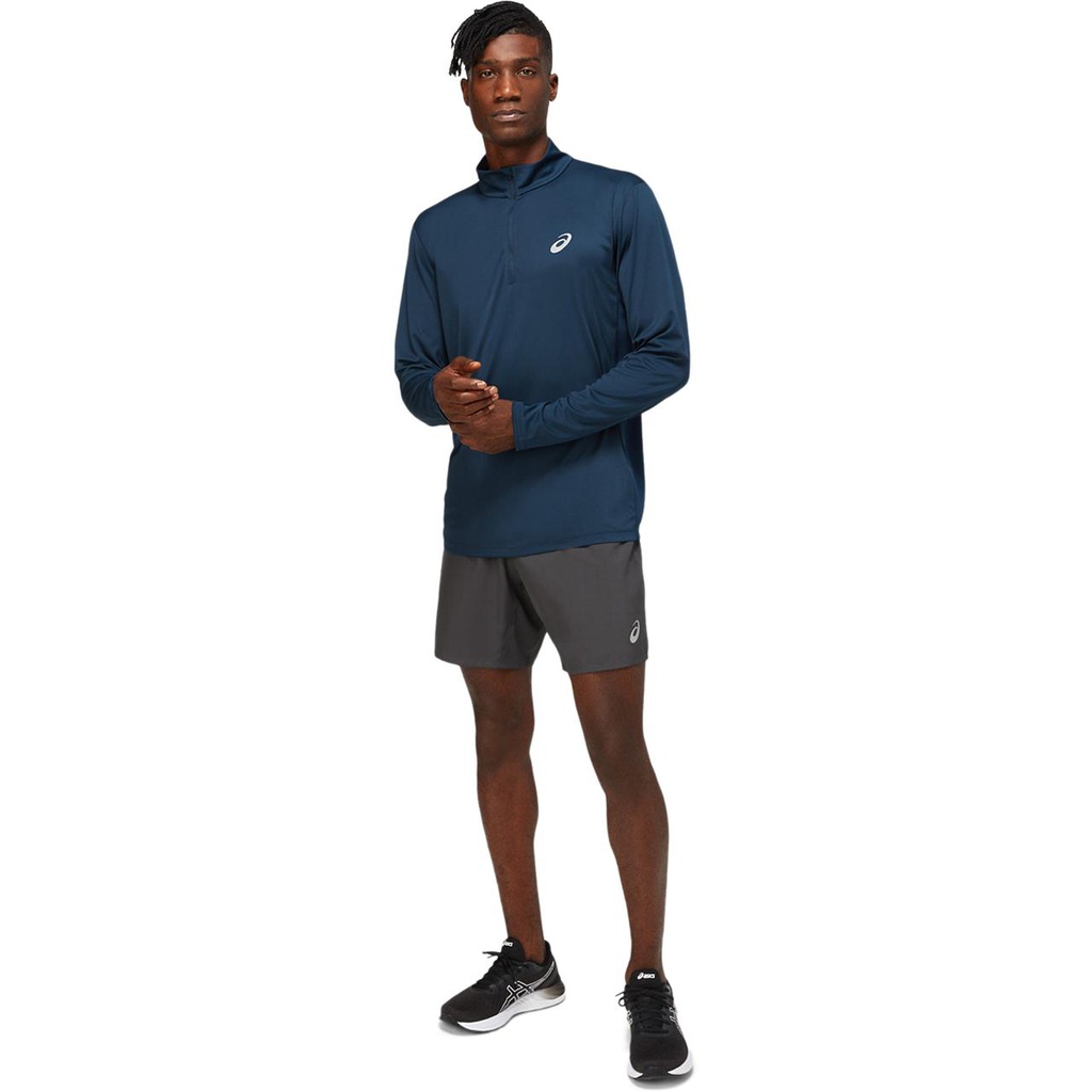Чоловічий лонгслів CORE LS 1/2 ZIP TOP 2011C333 400