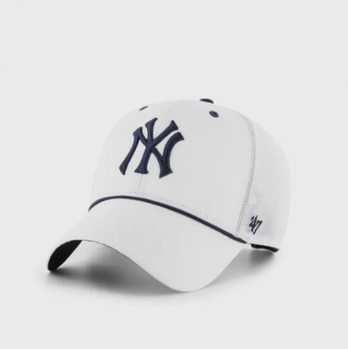 Бейсболка 47 Brand New York Yankees Mesh Pop Cap B-BRPOP17BBP-WHC