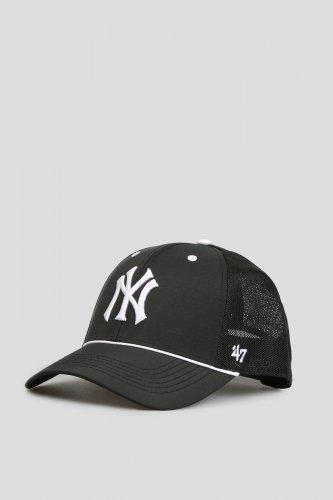 Бейсболка 47 Brand New York Yankees Mesh Pop Cap B-BRPOP17BBP-BK