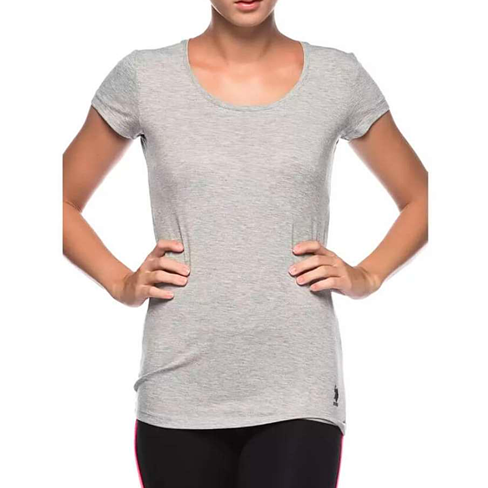 Футболка жіноча U.S. POLO ASSN 66003 Сірий