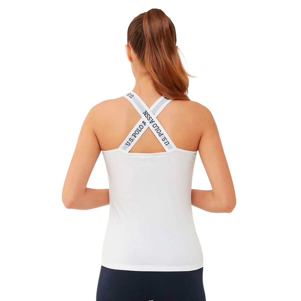 Майка жіноча U.S. POLO ASSN 16606 Білий
