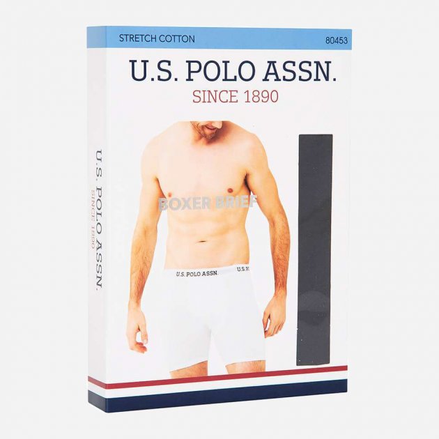 Трусы мужские боксеры 1 шт. U.S. POLO ASSN 80453Y Черный