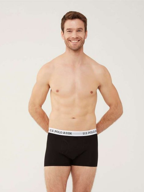 Трусы мужские боксеры 1 шт. U.S. POLO ASSN 80451Y Черный