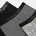 Трусы мужские мужские набор 3 шт. U.S. POLO ASSN 80300 Черный/Серый/Камуфляжный