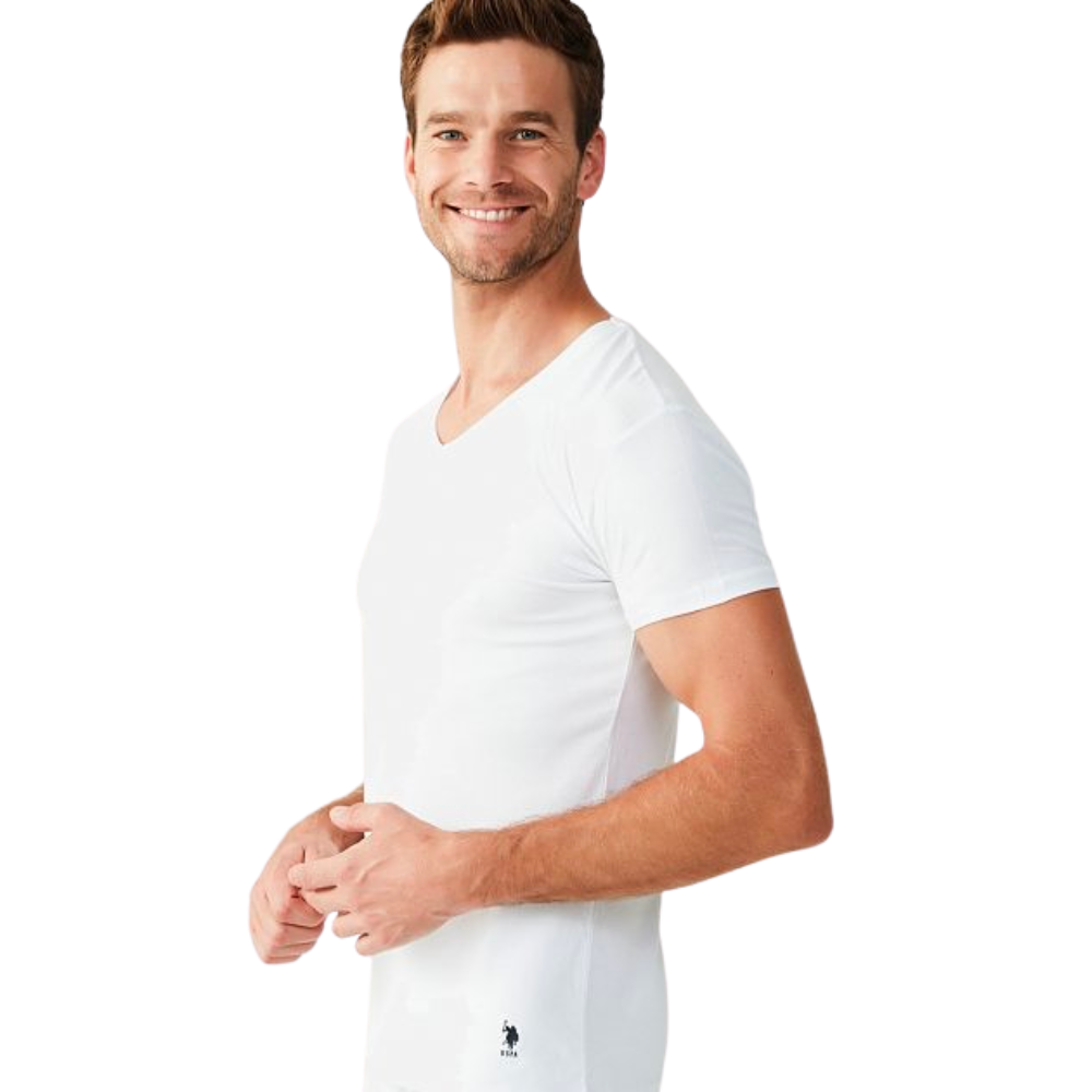 Мужская футболка 2 шт. U.S. POLO ASSN 80194 Белый