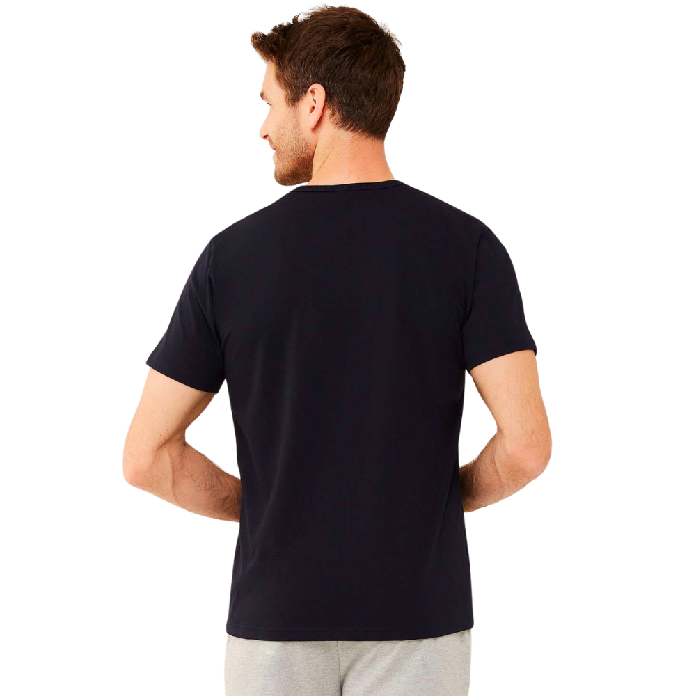 Футболка чоловіча з круглим вирізом U.S. POLO ASSN 18465 Темно-синій