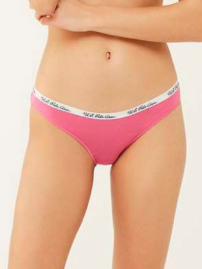 Трусы-слип женские набор 3 шт. U.S. POLO ASSN 66288 Фуксия/Серый/Голубой