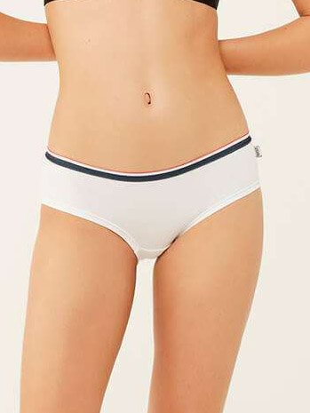 Трусы-слип женские набор 3 шт. U.S. POLO ASSN 66272 Белый/Синий/Красный