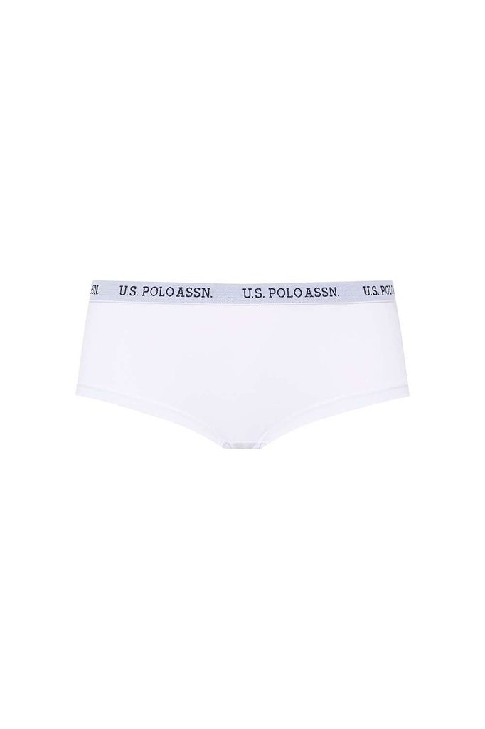 Труси жіночі набір 3 шт. U.S. POLO ASSN 66115 Білий/Темно-синій/Фуксія