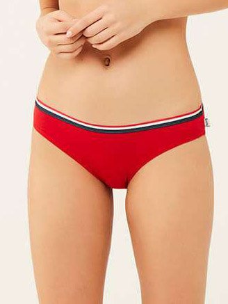 Трусы-слип женские набор 3 шт. U.S. POLO ASSN 66271 Белый/Синий/Красный