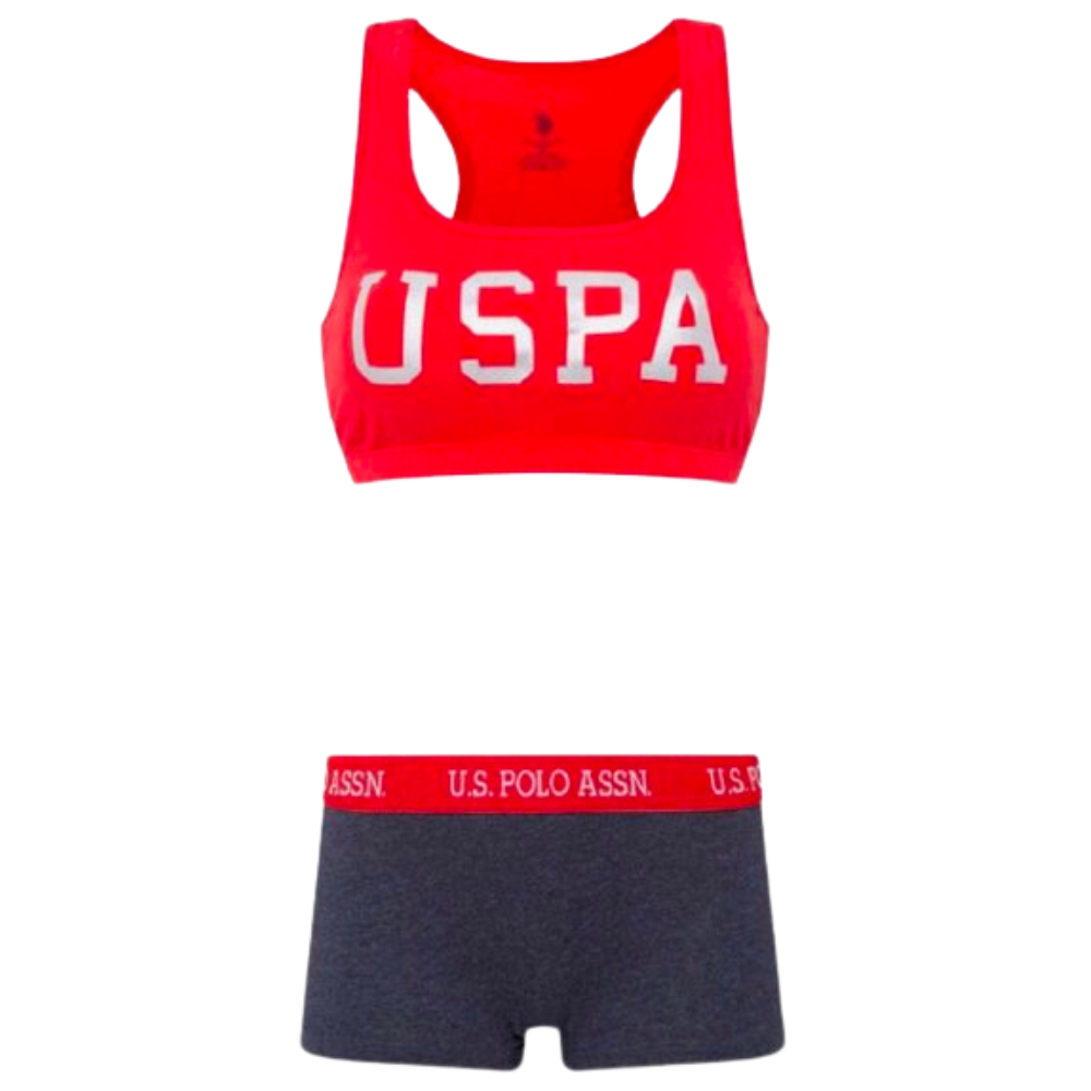 Комплект женского белья U.S. POLO ASSN 66264 Красный