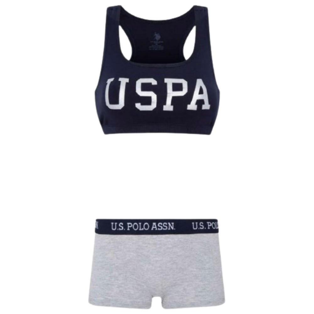Комплект женского белья U.S. POLO ASSN 66264 Темно-синий