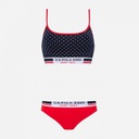 Комплект женского белья U.S. POLO ASSN 66252 Темно-синий/красный