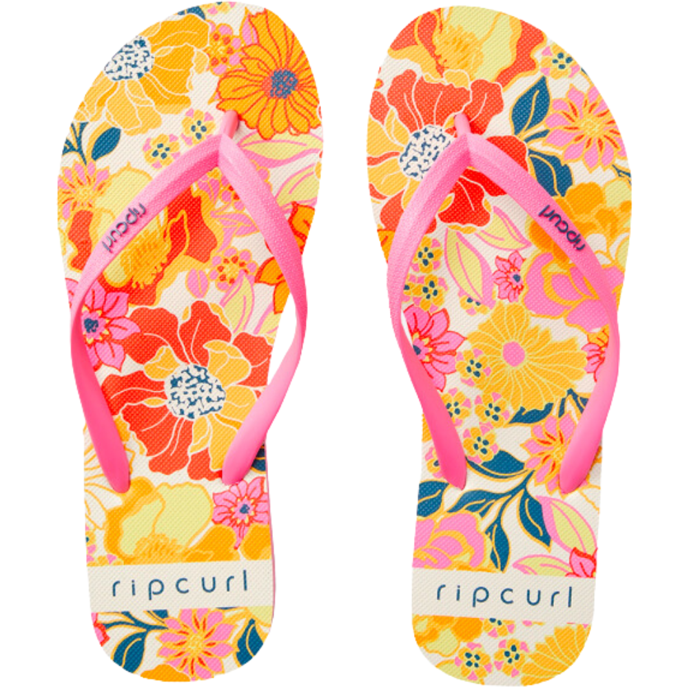Сланці Rip Curl FLORAL WAVE SHAPERS 125WOT-3021 Білий з відтінком