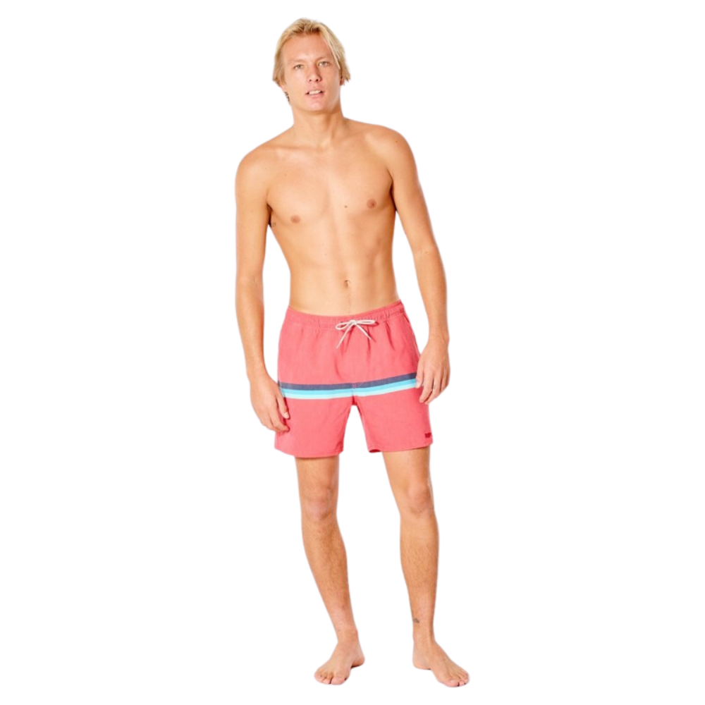 Шорти аква Rip Curl SURF REVIVAL VOLLEY CBOTB9-4870 Червоний промитий