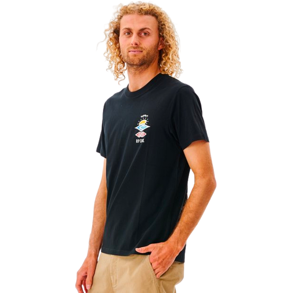 Футболка Rip Curl SEARCH ICON TEE CTESV9-90 Чорний
