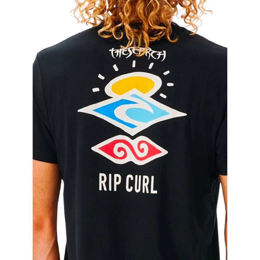 Футболка Rip Curl SEARCH ICON TEE CTESV9-90 Чорний