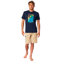 Футболка Rip Curl DESTI ANIMALS TEE CTEUU5-49 Темно-синій
