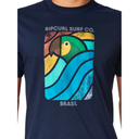 Футболка Rip Curl DESTI ANIMALS TEE CTEUU5-49 Темно-синій