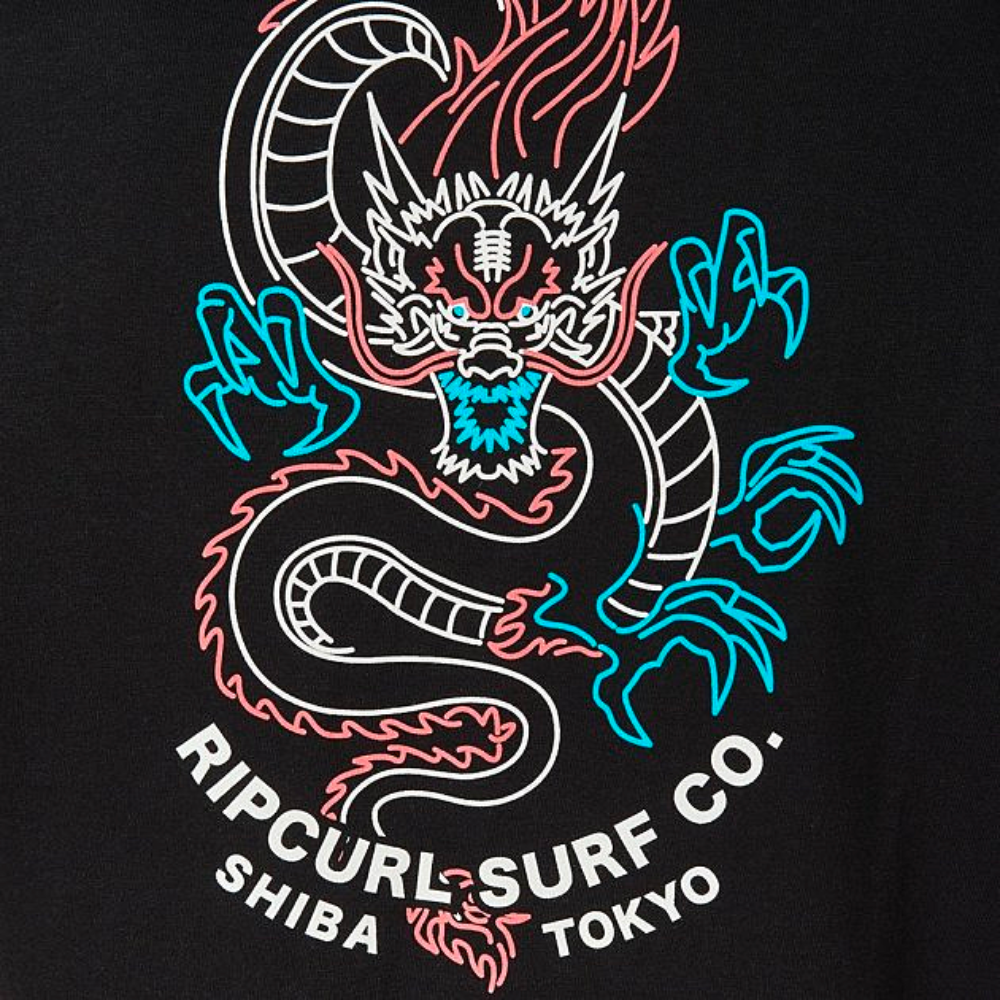Футболка Rip Curl DESTI ANIMALS TEE CTEUU5-90 Чорний