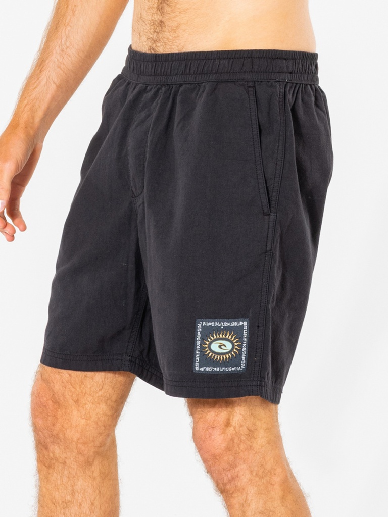 Шорти Rip Curl SOLID ROCK VOLLEY CWANY9-8264 Чорний вимитий
