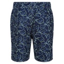 Шорти аква Regatta Hamza Swim Short RMM023-M0W Темно-синій з принтом