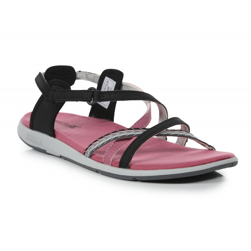 Сандалі Regatta Lady Santa Roma RWF737-GHD Чорний, рожевий