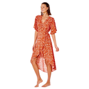 Сукня Rip Curl LUNAR TIDES WRAP DRESS GDRMH9-40 Червоний