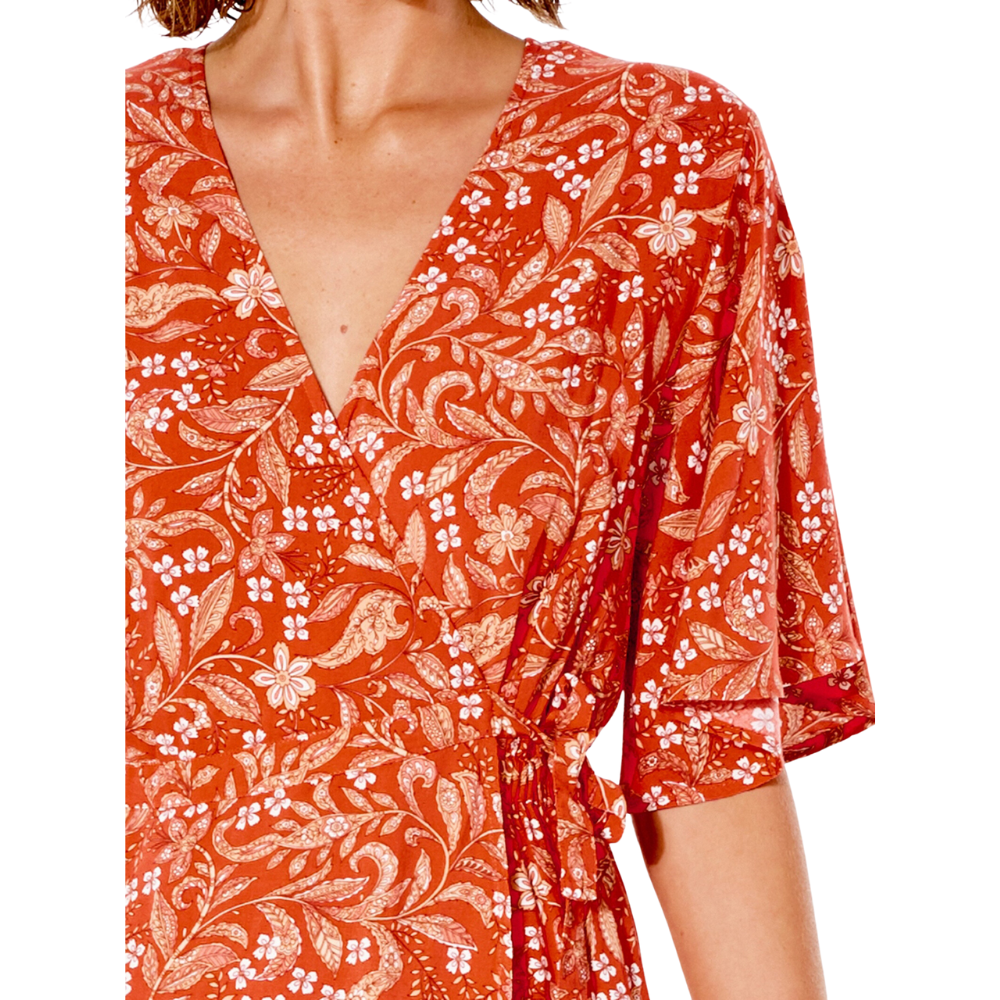 Сукня Rip Curl LUNAR TIDES WRAP DRESS GDRMH9-40 Червоний