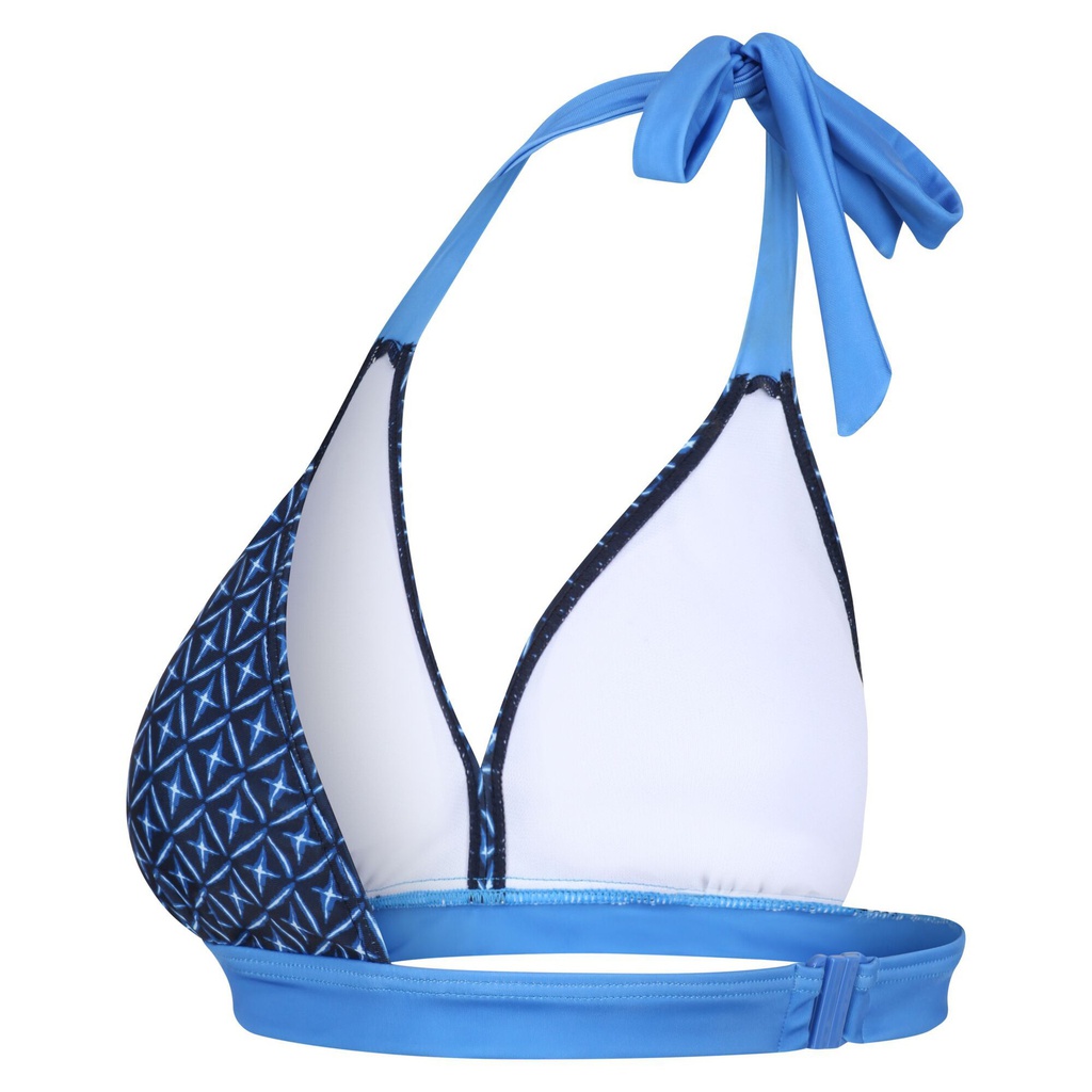 Ліф Regatta Flavia Bikini Top RWM018-CUE Темно-синій з принтом