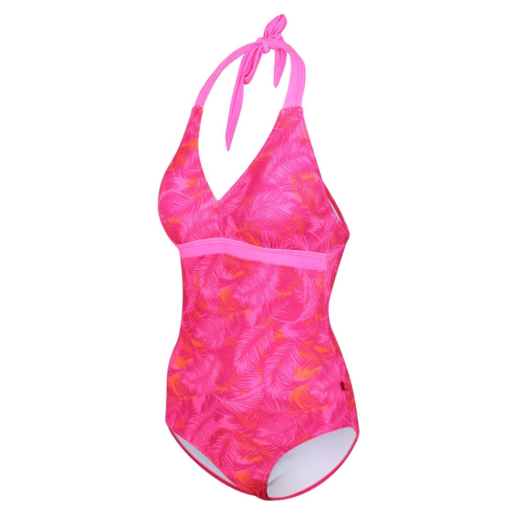 Купальник Regatta Flavia Costume RWM019-G7W Рожевий з принтом