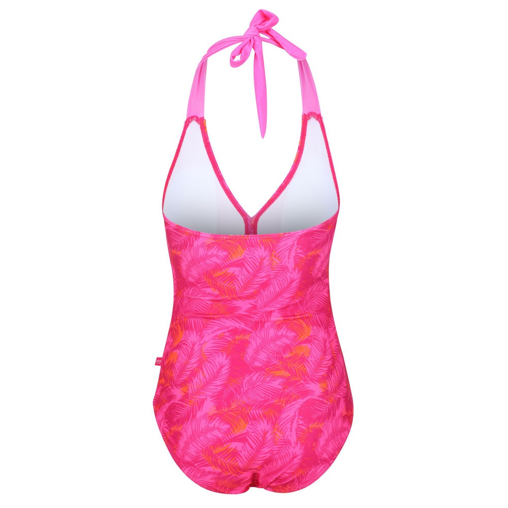 Купальник Regatta Flavia Costume RWM019-G7W Рожевий з принтом