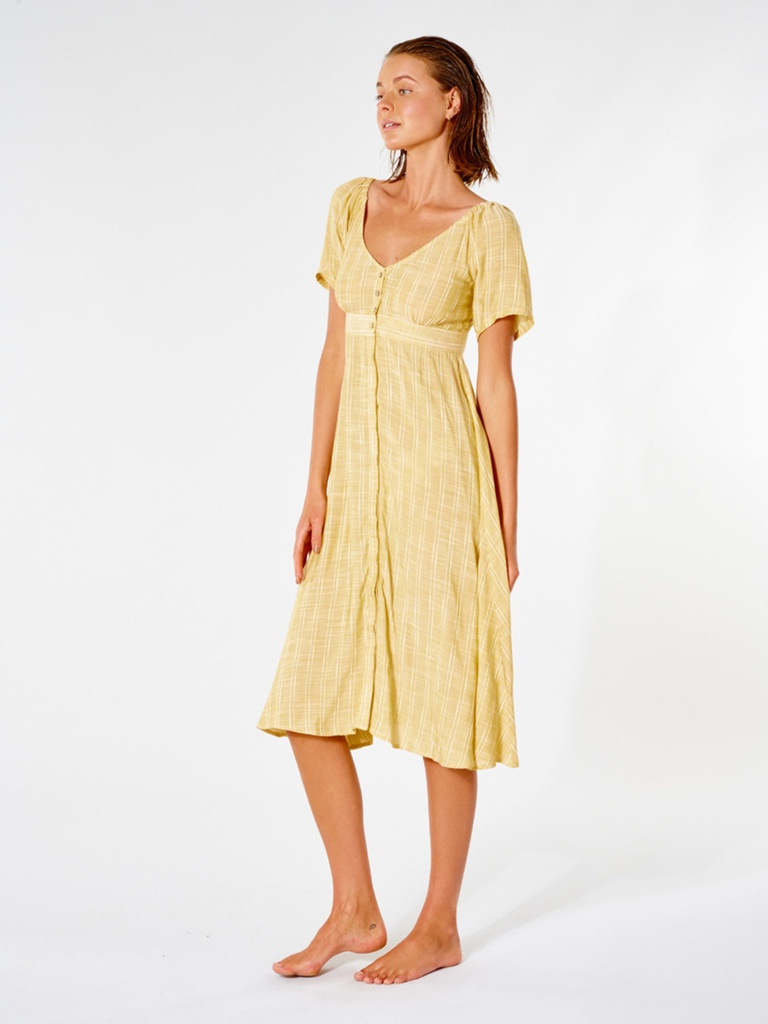 Сукня Rip Curl SUMMER BREEZE MID DRESS GDRMX9-146 Золотий