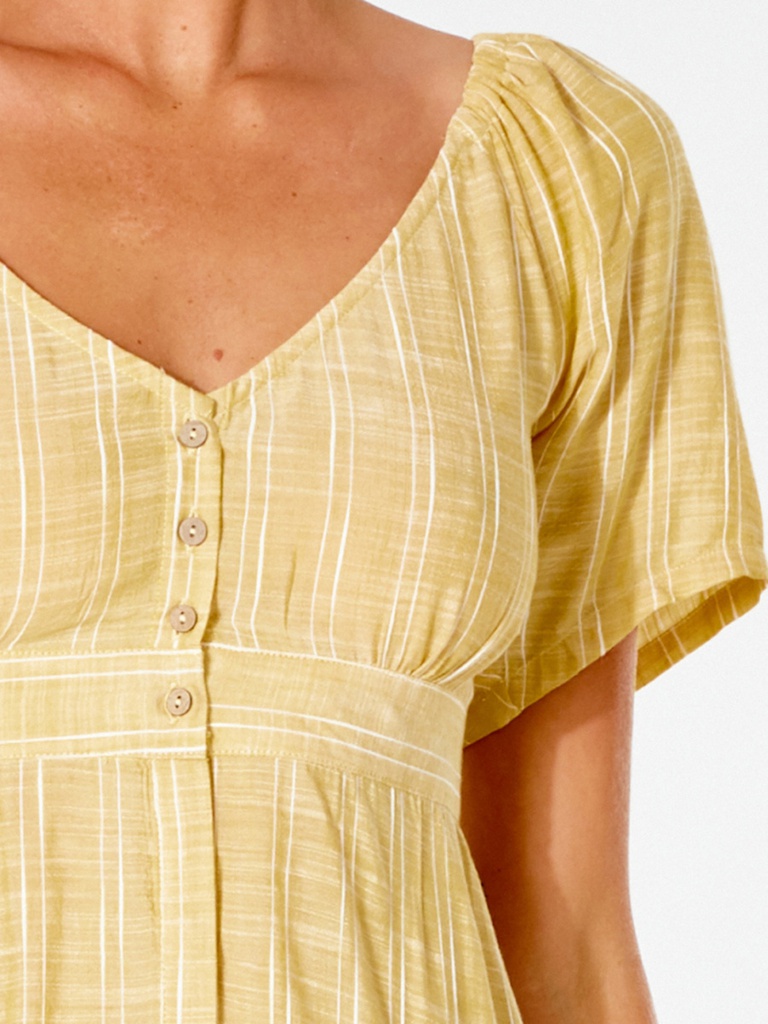 Сукня Rip Curl SUMMER BREEZE MID DRESS GDRMX9-146 Золотий