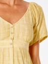 Сукня Rip Curl SUMMER BREEZE MID DRESS GDRMX9-146 Золотий