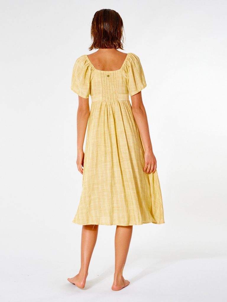 Сукня Rip Curl SUMMER BREEZE MID DRESS GDRMX9-146 Золотий