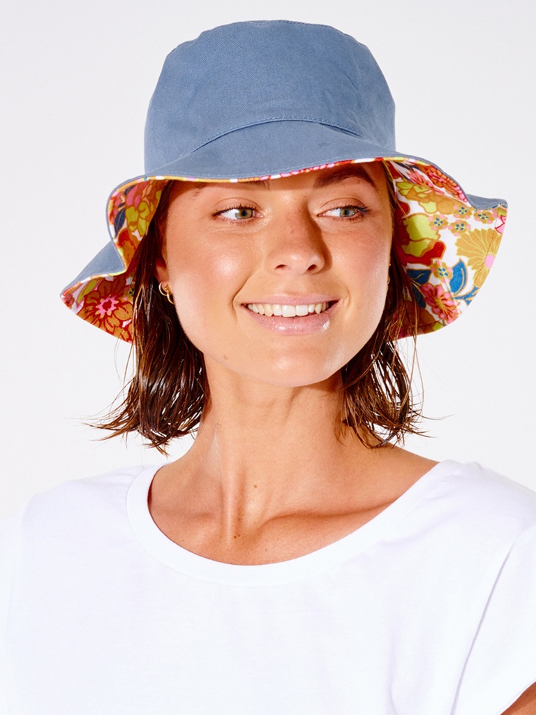Капелюх Rip Curl WAVE SHAPERS REVO BUCKET HAT GHAIM1-3021 Білий з відтінком