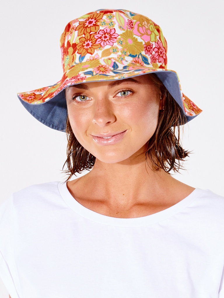 Капелюх Rip Curl WAVE SHAPERS REVO BUCKET HAT GHAIM1-3021 Білий з відтінком