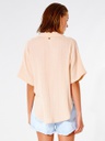 Блуза Rip Curl PREMIUM SURF S/S SHIRT GSHFB9-9712 Персиковий