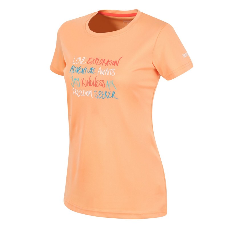 Футболка спортивна Regatta Womens Fingal VI RWT253-U8J Помаранчевий