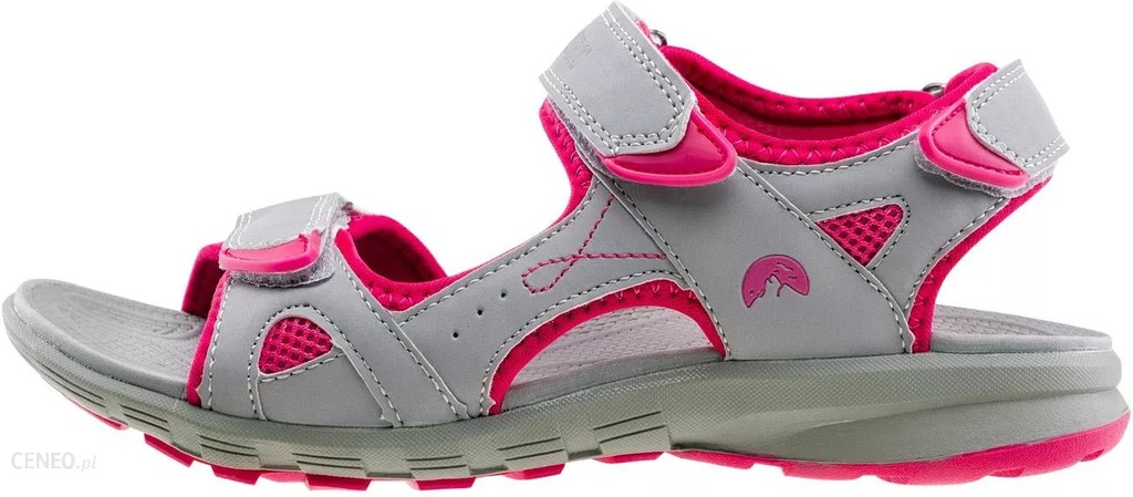 Сандалі ELBRUS ALVERA WOS-LIGHT GREY/CERISE Світло-сірий, малиновий