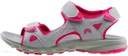 Сандалі ELBRUS ALVERA WOS-LIGHT GREY/CERISE Світло-сірий, малиновий