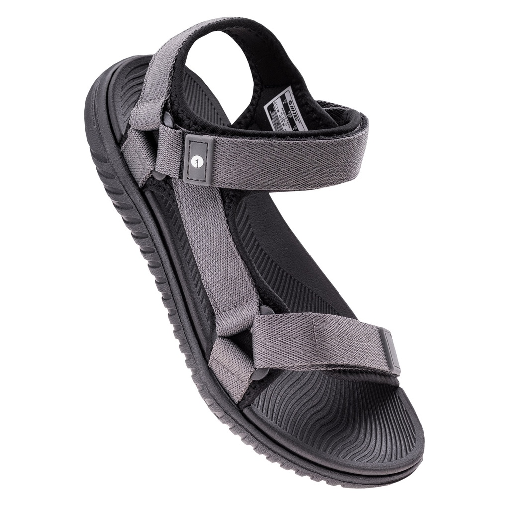 Сандалі Hi-Tec APODIS TEEN-GREY/BLACK Сірий, чорний