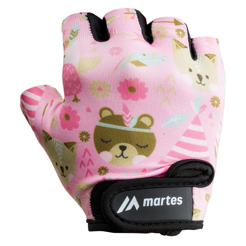 Рукавички спортивні MARTES BALDO GLOVES GIRL-PNK/BOHO PRN Рожевий з принтом