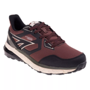 Кросівки демі Hi-Tec BARIO WP-CINNABAR/BLACK/KHAKI Коричневий, чорний, хакі