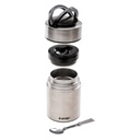 Термос HI-TEC CANTIN 500 ML-SILVER/BLACK Срібний, чорний