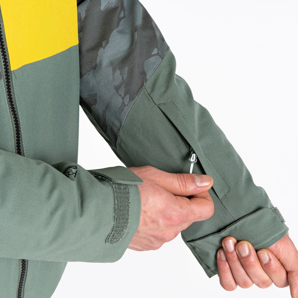 Куртка г/л Supernova II Jkt DMP524-RSB Сіро-зелений/жовтий